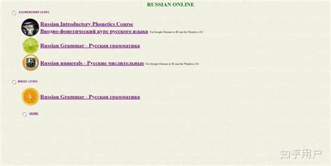 俄语学习有哪些比较好的网站？中俄英文皆可。? - 知乎