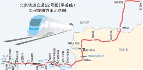 北京地铁22号线最新线路图_旅泊网