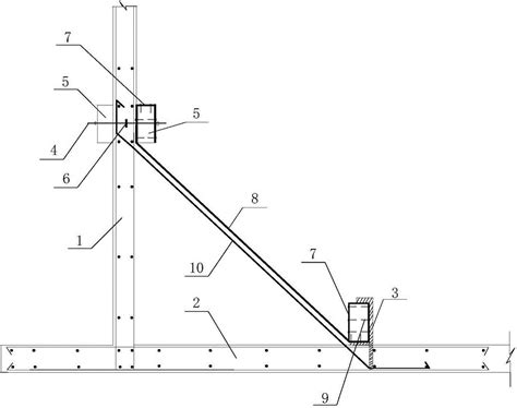 一种水池腋角混凝土施工的钢网模板结构的制作方法_2