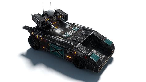 科幻装甲车——巨鳄载具|三维|机械/交通|fhy14 - 原创作品 - 站酷 (ZCOOL)