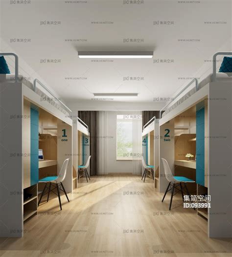 学校宿舍楼3dmax 模型下载-光辉城市