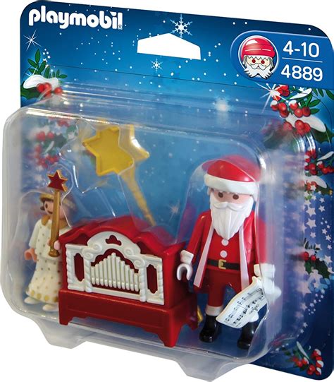 PLAYMOBIL 4889 Engelchen mit Nikolaus und Leierkasten: Amazon.de: Spielzeug