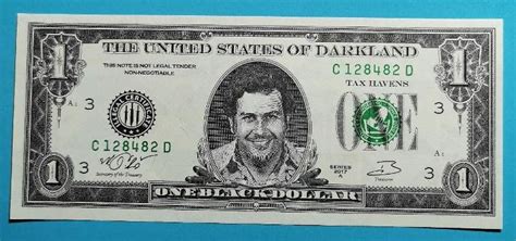 1 dollar - " Pablo Escobar " série C 128482 D (2017) UNC | Aukro