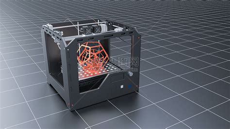 现代专业塑料3D打印机图片素材-正版创意图片401440551-摄图网