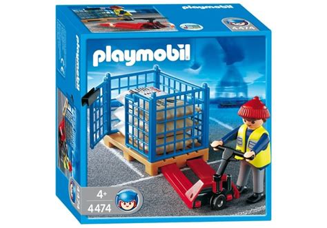 Playmobil Set: 4474 - Pallet Jack with Crate - Klickypedia