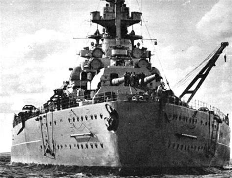 二战德军四大超级战舰