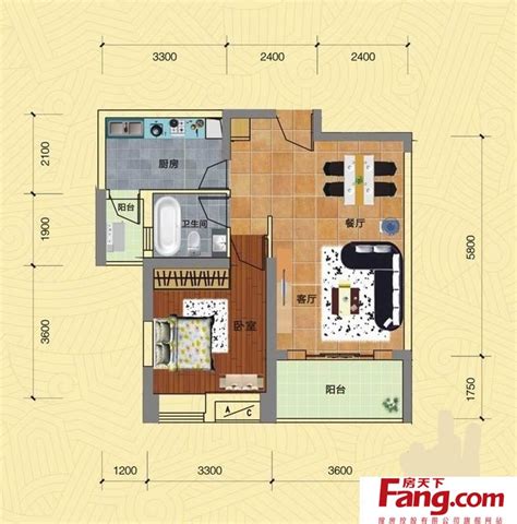 一室一厅公寓样板间|空间|室内设计|Z53163066 - 临摹作品 - 站酷 (ZCOOL)