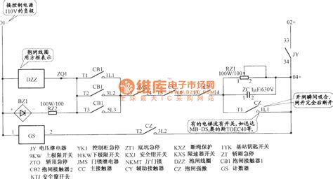 电梯电路图图片