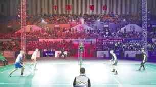 第三届“妈祖杯”海上丝绸之路国际羽毛球挑战赛开幕