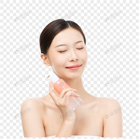 年轻女模特面部护肤保养产品海报设计模板下载(图片ID:3232786)_-平面设计-精品素材_ 素材宝 scbao.com