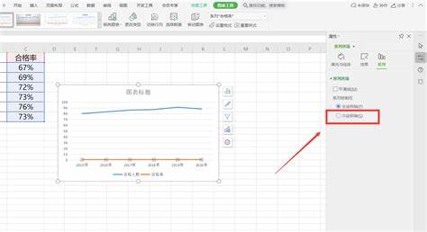 excel怎么设置两个横坐标