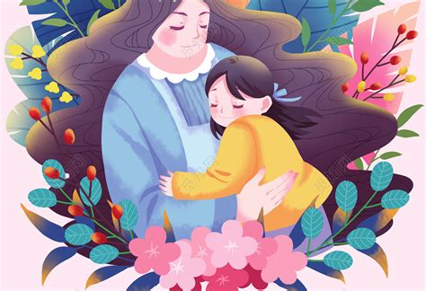 母亲节，关于妈妈的暖心瞬间|插画|商业插画|教主大人W - 原创作品 - 站酷 (ZCOOL)