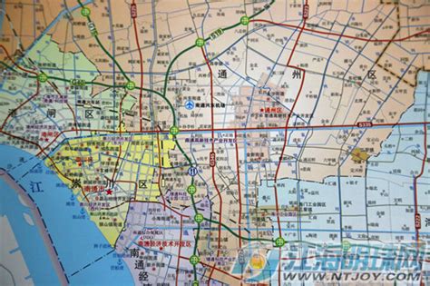 2022年版《南通市区图》正式发布！有这些新变化_城市_长江_地图