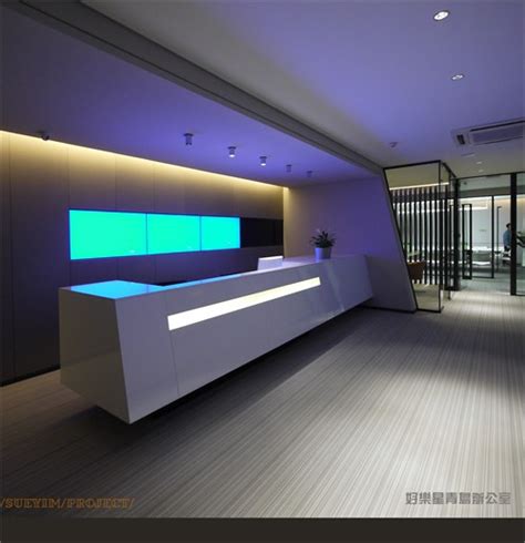 青岛好乐星办公室_美国室内设计中文网