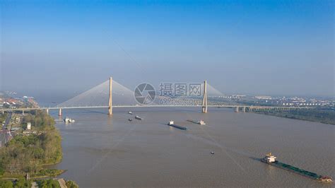 安徽安庆长江大桥高清图片下载-正版图片501801449-摄图网