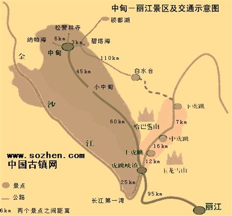 丽江+香格里拉地图攻略_丽江旅游攻略