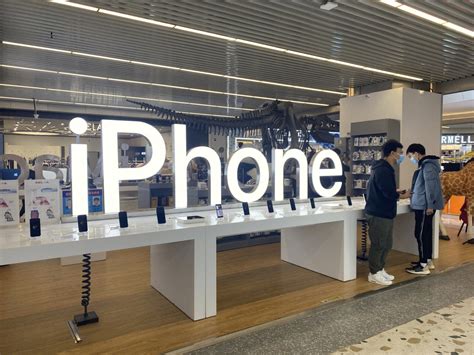 iphone 苹果手机 零售店-罐头图库
