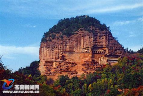 麦积山风景图片欣赏,麦积山风景图_大山谷图库