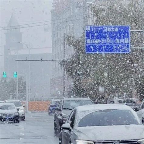 青海多地出现降雪--海西新闻网
