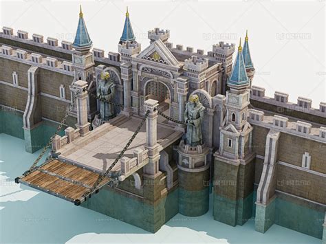欧洲古城堡构造参考