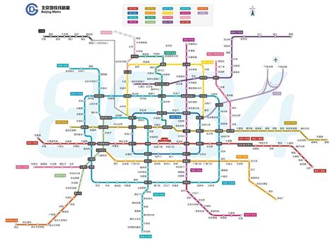 北京地铁线路图最新 _排行榜大全