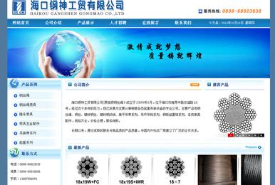 海口企业网站案例展示-海南琦峰网络科技有限公司