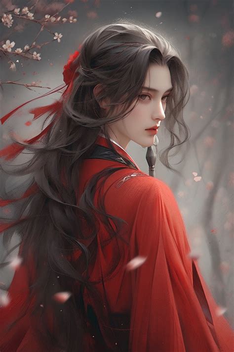 红衣非主流男子头像
