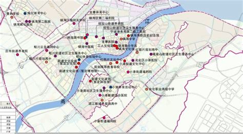 宁波北仑城区地图-