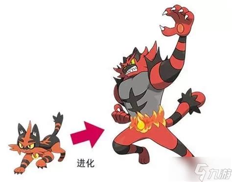 779.火斑喵2(炎热喵)火属性~闪焰冲锋图片