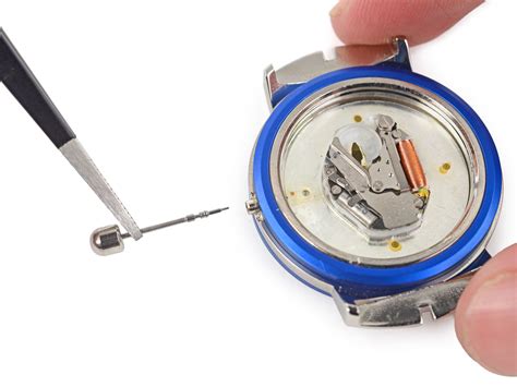 手表表带拆卸示意图自己动手更换皮表带-百度经验