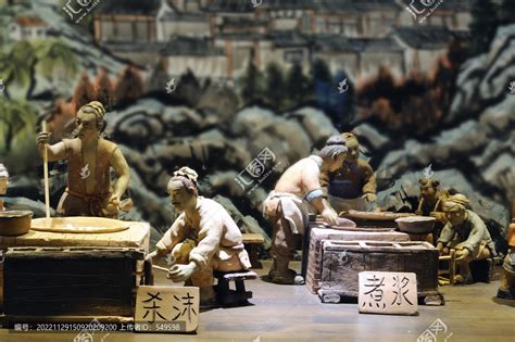 古代豆腐坊,传统文化,文化艺术,摄影,汇图网www.huitu.com