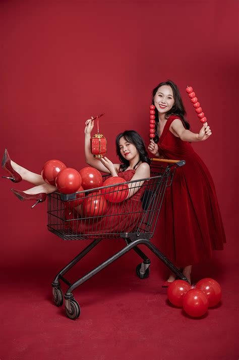 双人照片温柔女生头像