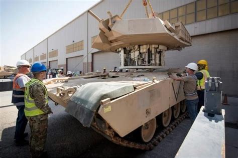 美国军工厂正在打造无人炮塔版M1主战坦克_军事_中华网