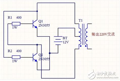 自制升压器12v升220v - 变流、电压变换、逆变电路 - 电子发烧友网