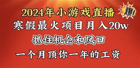 2023项目最火风口-小K网