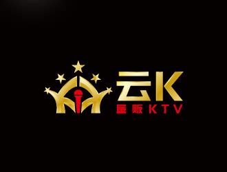 云K量贩KTV企业logo - 123标志设计网™