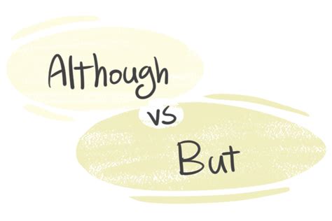 "Although" vs. "But" in the English grammar | LanGeek
