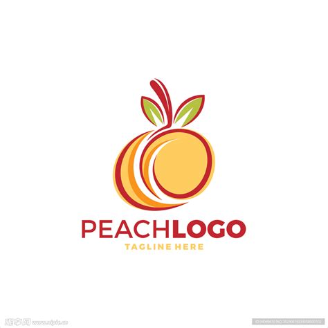 桃子logo设计图__广告设计_广告设计_设计图库_昵图网nipic.com