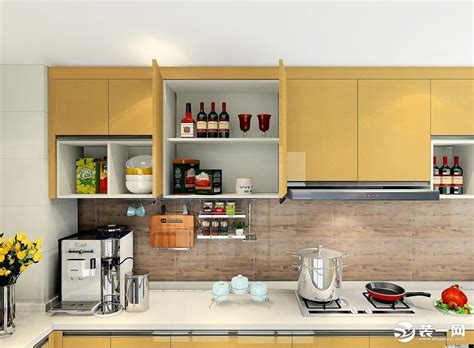 司米轻奢雅致白色厨房设计方案 恰到好处的高级感_橱柜网