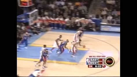 回顾2005年NBA全明星赛奥尼尔与姚明首次全明星对决_腾讯视频