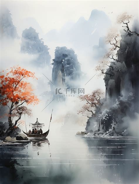 「黑白」轻舟万重山图片 「黑白」轻舟万重山图片