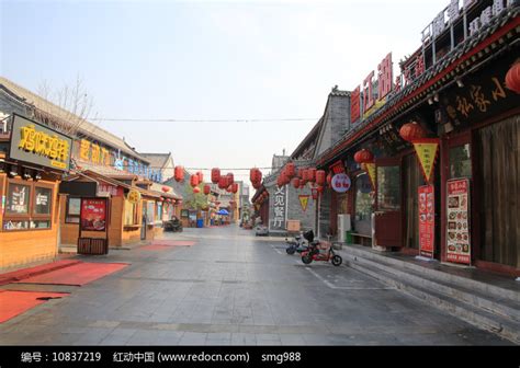 定州步行街街景高清图片下载_红动中国