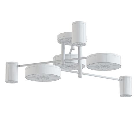 TECHNUM LED chandelier (351098) 3D model - Download 3D model TECHNUM ...