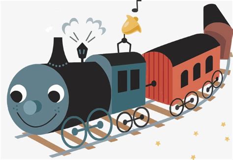 小朋友开火车卡通图片儿童动画小火车图片2022已更新今日推荐