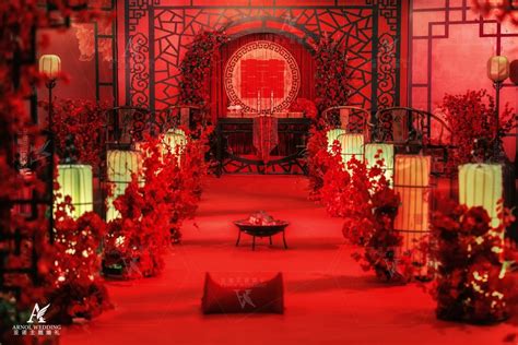 新中式婚礼布置效果图片大全 - 中国婚博会官网