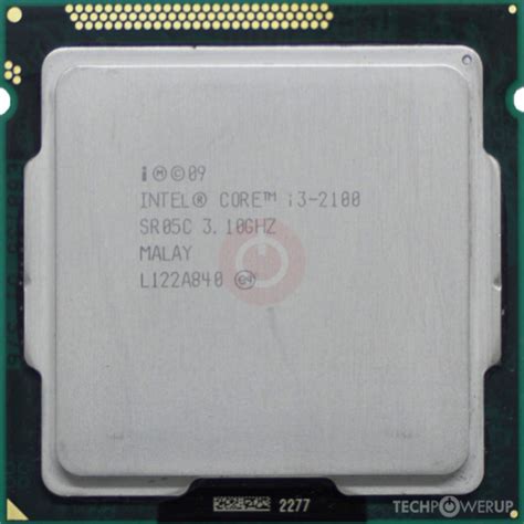 Core i3 2100 2nd Generation Processor 3.10 Ghz for LGA 1155 Socket ...