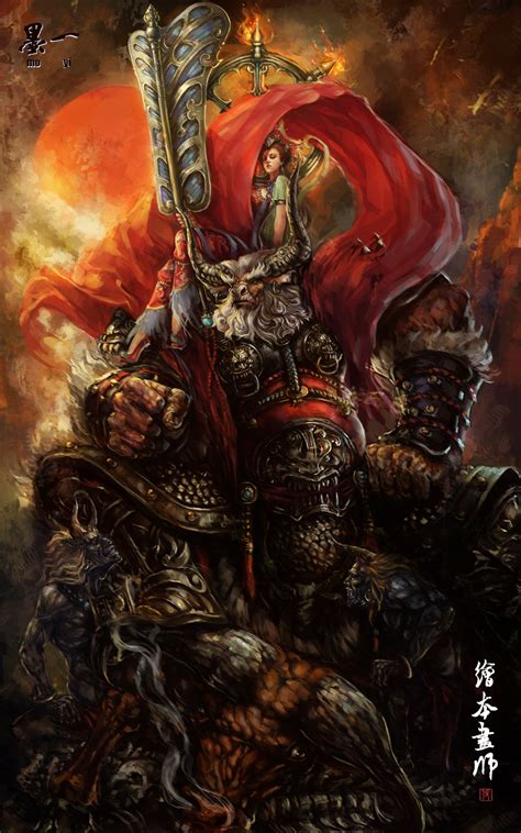 插画家张墨一《西游记》作品图片