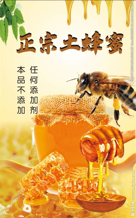 土蜂蜜标签设计图__其他_广告设计_设计图库_昵图网nipic.com