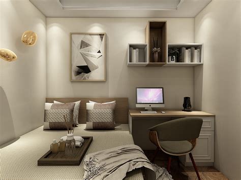 现代风卧室，通透明亮又舒适 - 最IN趣窝设计效果图 - 居然设计家