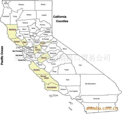 加利福尼亚地图_美国加利福尼亚地图_微信公众号文章